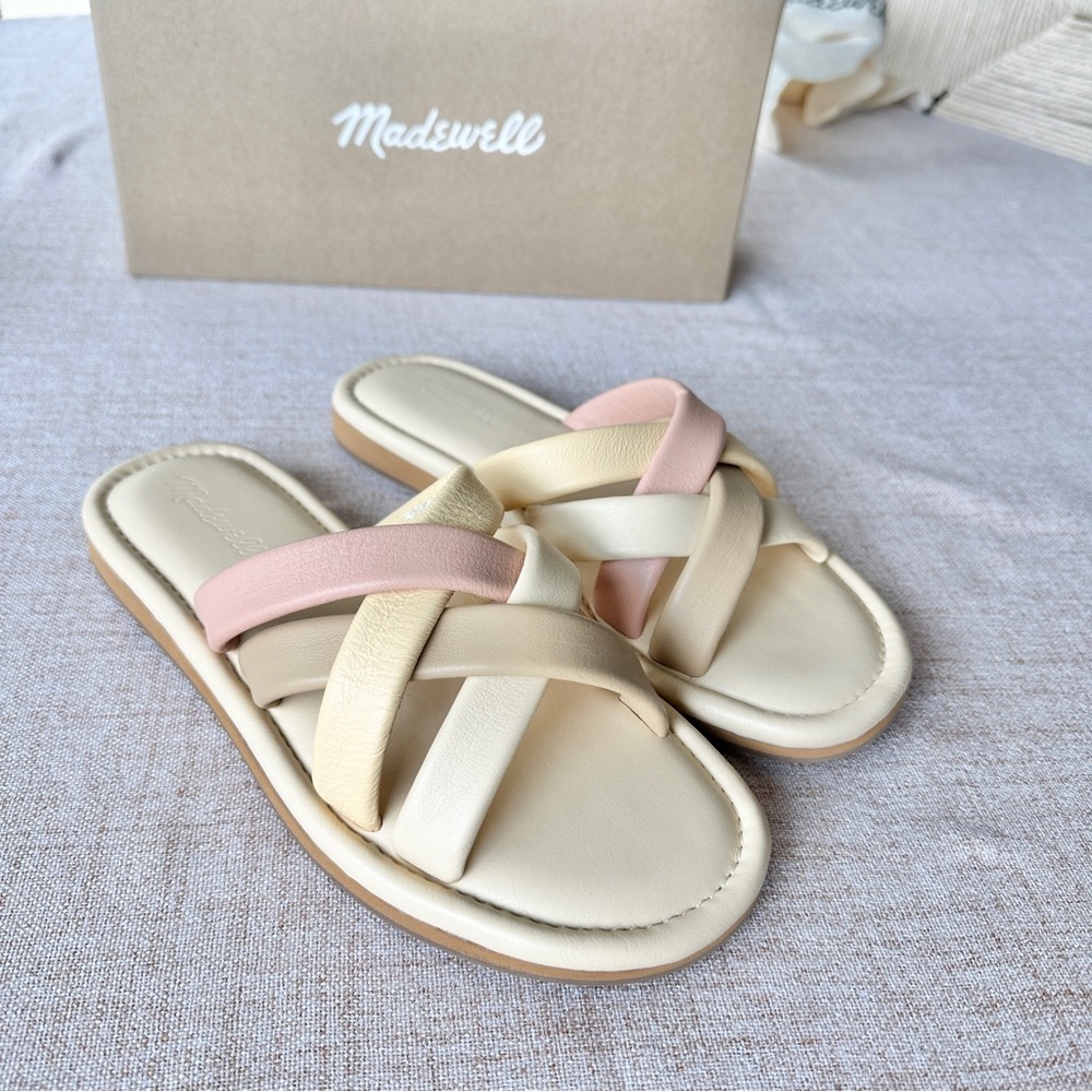 Madewell The Leeandra Slide Sandal Women’s Size 9 NWT